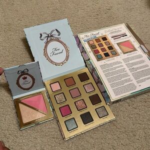 Brand new Too faced Enchanted beauty unbearably glam eyeshadow and blush palette